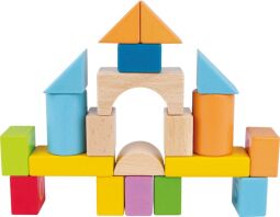 Hape Ξύλινο Σετ Τουβλάκια Beech Block Count N' Build 20Τμχ (E8388A)