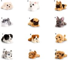 Keel Λούτρινο Cuddle Κουταβάκι 25cm - 12 Σχέδια (SD2456)