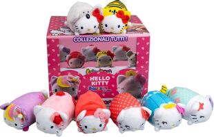 TEMA Λούτρινο Squishy Hello Kitty-8 Σχέδια-1Τμχ (109/CN22)
