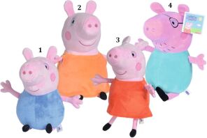 Simba Λούτρινο Peppa Pig Family-4 Σχέδια (109261010)