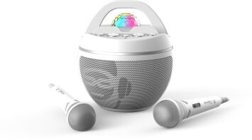 iDance Σετ Karaoke Party Ball White (BB10K2(WH))