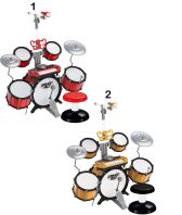 BW Drum Jazz Set With Light-2 Σχέδια (1902-Y)