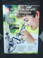 NL Μικροσκόπιο Light & Projector 100X-750x Zoom (MS007)