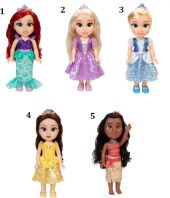 Jakks Pacific Disney Princess Core Κούκλα 38cm-5 Σχέδια (210434)