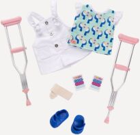 Our Generation Ενδυμασία Deluxe & Πατερίτσες (BD30287Z)