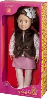 Our Generation Κούκλα Sienna With Vest (BD31022Z)