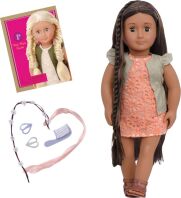 Our Generation Kούκλα Flora Hair Grow (BD31118Z)