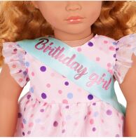 Our Generation Κούκλα Esme With Frilly Party Dress & Shoes (BD31553Z)