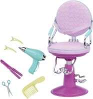 Our Generation Σετ Καρέκλα Κομμωτηρίου & Αξεσουάρ - Purple (BD37337Z)