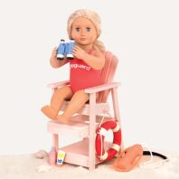 Our Generation Σετ Καρέκλα & Αξεσουάρ Ναυαγοσώστριας (BD37416Z)