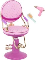 Our Generation Σετ Καρέκλα Κομμωτηρίου & Αξεσουάρ - Purple (BD37978Z)