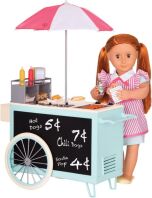 Our Generation Retro Hot Dog Καρότσι (BD67040Z)