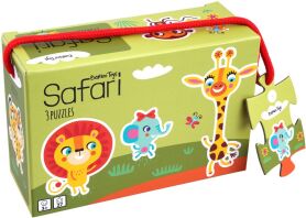 BRT Little Bright Ones 3 Παζλ Safari (5511)