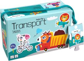 BRT Little Bright Ones 3 Παζλ Οχήματα Μεταφοράς (5512)