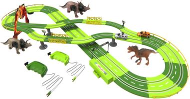 Golden Bright Αυτοκινητόδρομος Dino Adventure Road Racing Set (63337)