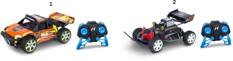 Nikko Τηλεκατευθυνόμενο Race Buggies 2.4GHZ 1:18-2 Σχέδια (10040)