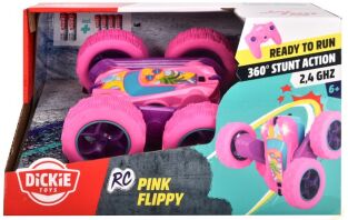 Dickie Τηλεκατευθυνόμενο Pink Flippy 18cm RTR 1:28 (201104002)