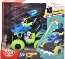 Dickie Τηλεκατευθυνόμενο Offroad Quad 21cm RTR 1:18 (201104005)