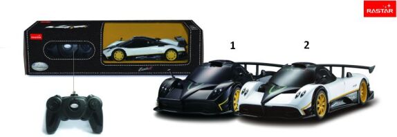 Rastar Τηλεκατευθυνόμενο Pagani Zonda R 1:24-2 Σχέδια (38010)