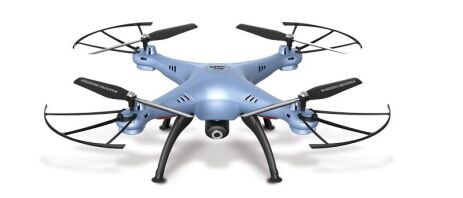 Syma Τηλ/νο Drone Quadcopter w/Camera Real Time-2 Σχέδια (X5HW)