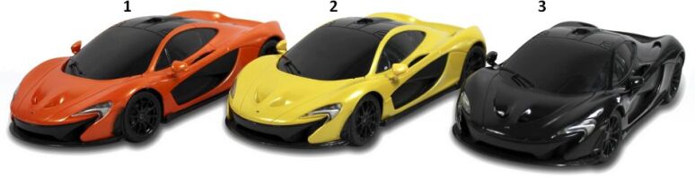 Rastar Τηλεκατευθυνόμενο McLaren P1 1:24 - 3 Σχέδια (75200)