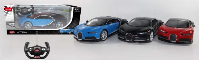 Rastar Τηλεκατευθυνόμενο Bugatti Veyron Chiron 1:14-3 Χρώματα (75700)