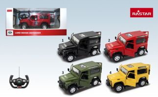 Rastar Τηλεκατευθυνόμενο Land Rover Defender 1:14 - 4 Σχέδια (78400)