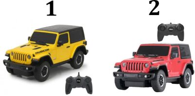 Rastar Τηλεκατευθυνόμενο Jeep Wrangler JL 1:24 - 2 Σχέδια (79500)