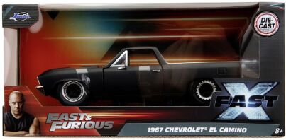 Jada Fast And Furious Όχημα Chevrolet 1967 El Camino F10 1:24 (253203086)