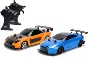 Jada Fast & Furious Όχημα Nissan GTr & Mazda RX-7 1:24 2Τμχ (9336312314)