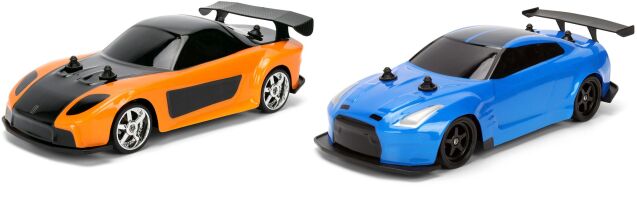 Jada Fast & Furious Όχημα Nissan GTr & Mazda RX-7 1:24 2Τμχ (9336312314)