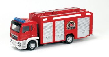 UF RMZ City-D/C F/W Man Όχημα Πυροσβεστικής 1:64 (144021)