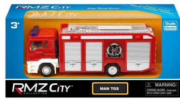 UF RMZ City-D/C F/W Man Όχημα Πυροσβεστικής 1:64 (144021)