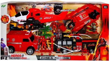 BW Σετ Πυροσβεστικής Διάσωσης Fire & Rescue Playset