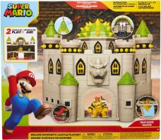 JP Nintendo Φιγούρα 2.5" Super Mario Bowser Castle Playset (400204)