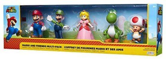 JP Nintendo Φιγούρα 2.5'' Super Mario-Mario & Friends Set (400904)