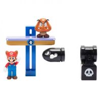 JP Nintendo Φιγούρα 2.5'' Super Mario Switchback Hill Diorama Set (411804)