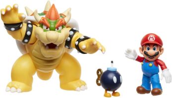 JP Nintendo Mario VS Bowser Diorama Set W.1 (64512)