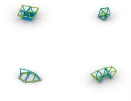 Geomag Σετ Classic 60 - Green (272)