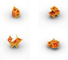 Geomag Σετ Classic Panels 78 - Green (472)