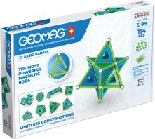 Geomag Σετ Classic Panels 114 - Green (473)