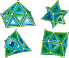 Geomag Σετ Classic Panels 114 - Green (473)