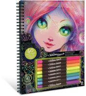 Nebulous Stars Coloring Book Black (11111)