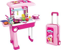 BW Σετ Κουζίνα Τρόλεϋ Little Chef 2 In 1 (008-921A)