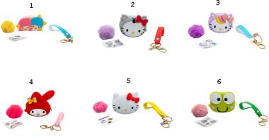 TEMA Hello Kitty Handbag-6 Σχέδια (21/CN23)
