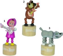 Eichhorn Masha & The Bear Φιγούρες Waggle-3 Σχέδια (109304303)