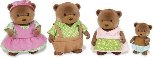Li'l Woodzeez Bear Family (6093Z)