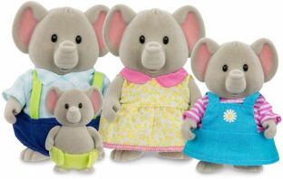 Li'l Woodzeez Elephant Family (WZ6582T)