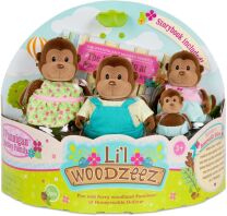 Li'l Woodzeez Monkey Family (WZ6584Z)