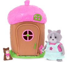 Li'l Woodzeez Σετ Mini Acorn House Surprise-4 Σχέδια (WZ7023Z)